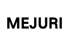 The word 'MEJURI' in bold black uppercase letters centered